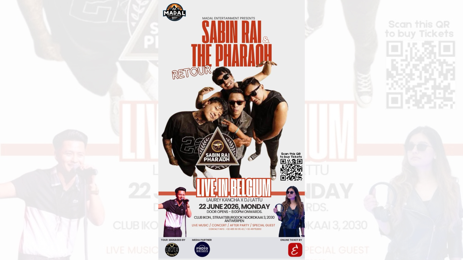 Sabin Rai & The Pharaoh Retour