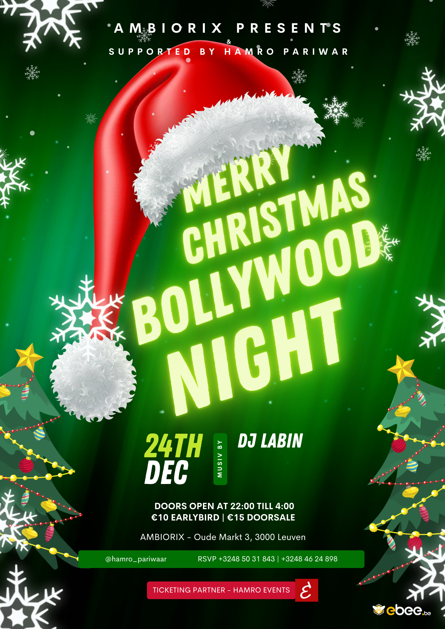 Merry Christmas Bollywood Night