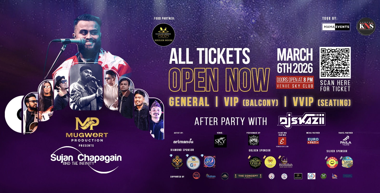 Malta - Sujan Chapagain & the infinity live