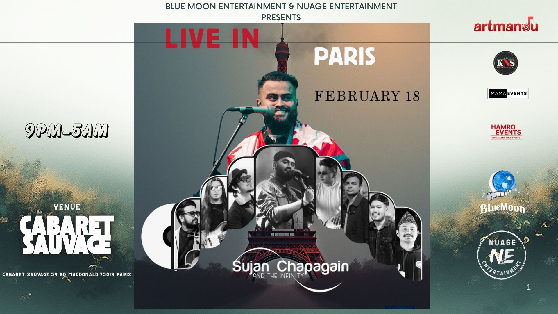Paris: Sujan chapagain & the infinity