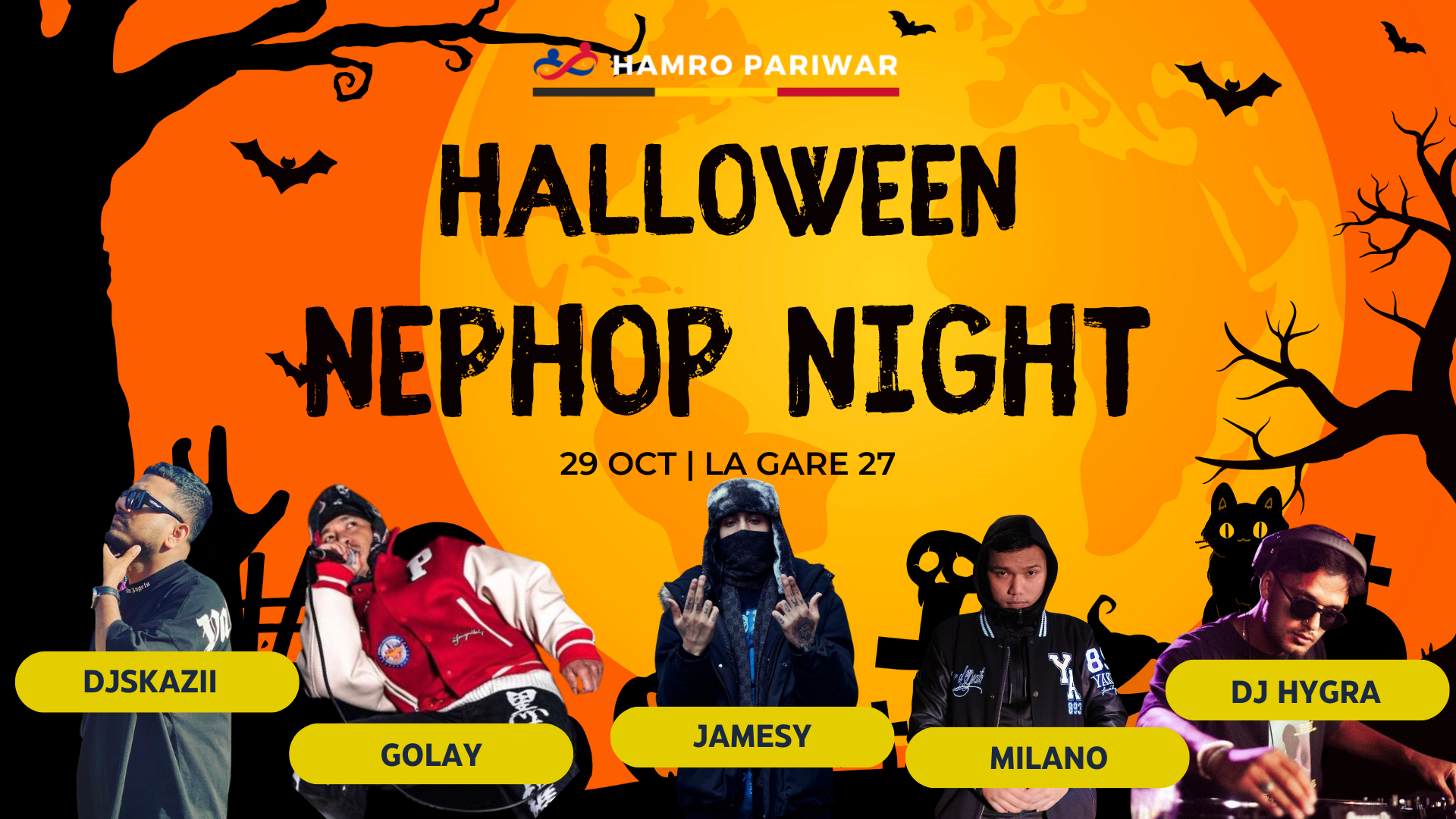 Halloween NEPHOP Night | Hamro Pariwar